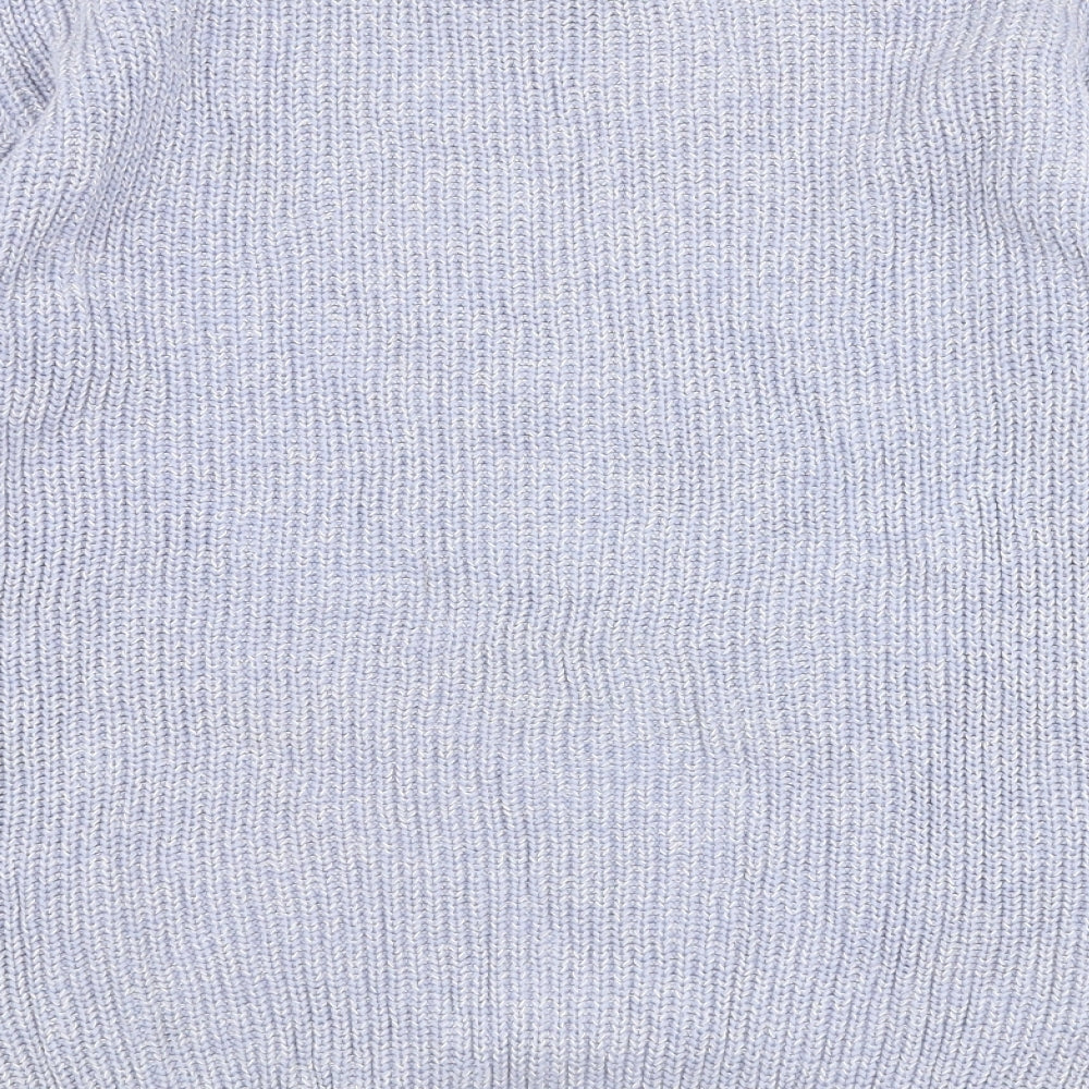 Womens UK Size S Marks and Spencer Blue Pullover Jumper