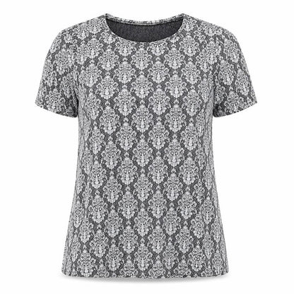 Womens UK Size 14 Originals Grey Basic Blouse