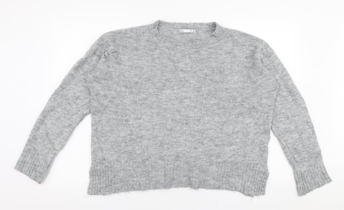 Womens UK Size S Lefties Grey Pullover Jumper