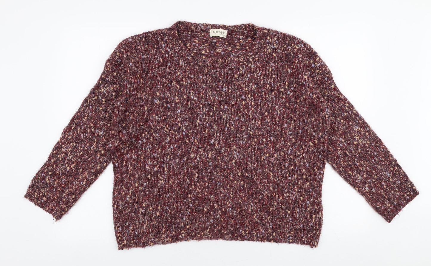 Womens UK Size 16 Marks and Spencer Red Pullover Jumper