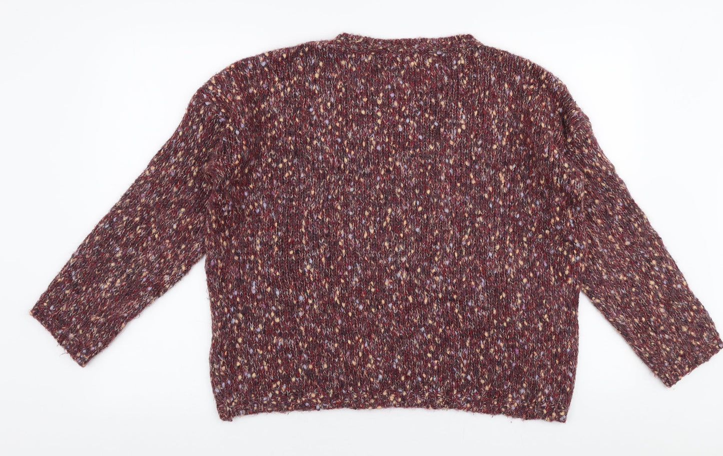 Womens UK Size 16 Marks and Spencer Red Pullover Jumper