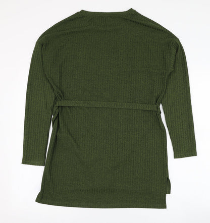Womens UK Size 8 Papaya Green Pullover Jumper