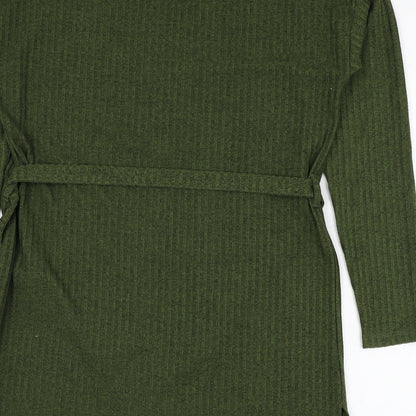 Womens UK Size 8 Papaya Green Pullover Jumper
