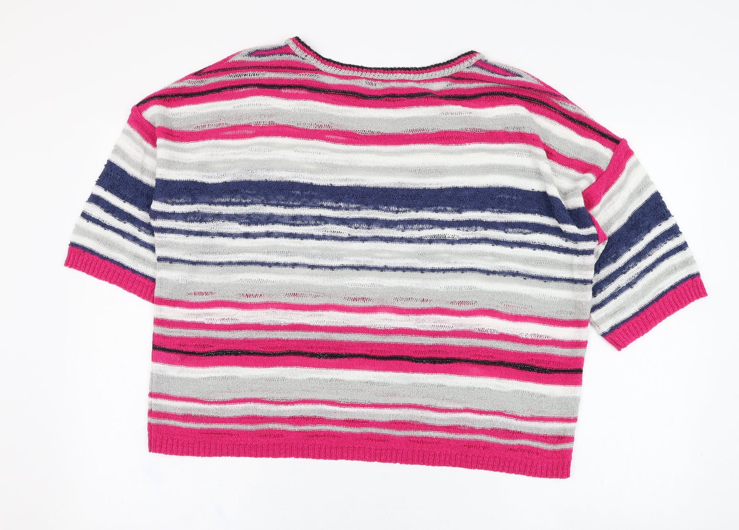 Womens UK Size L Marks and Spencer Pink Pullover Jumper