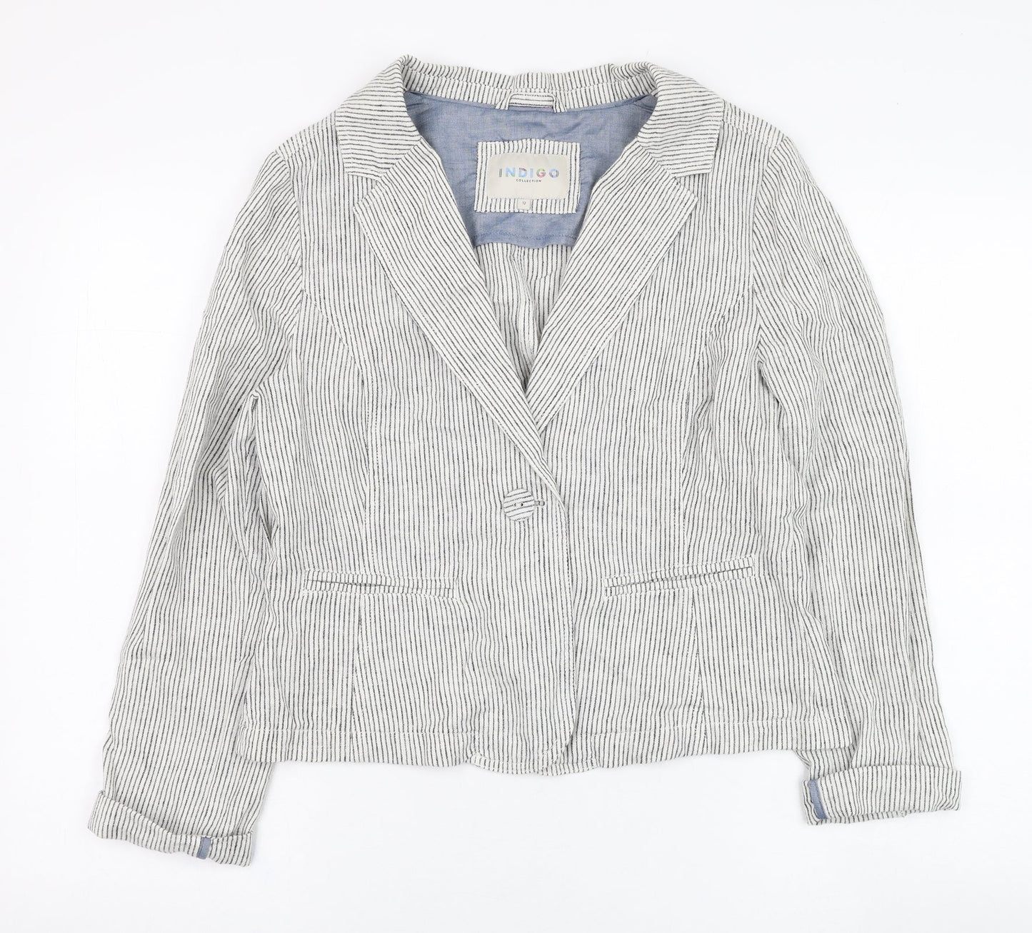 Womens UK Size 12 Marks and Spencer Ivory Jacket