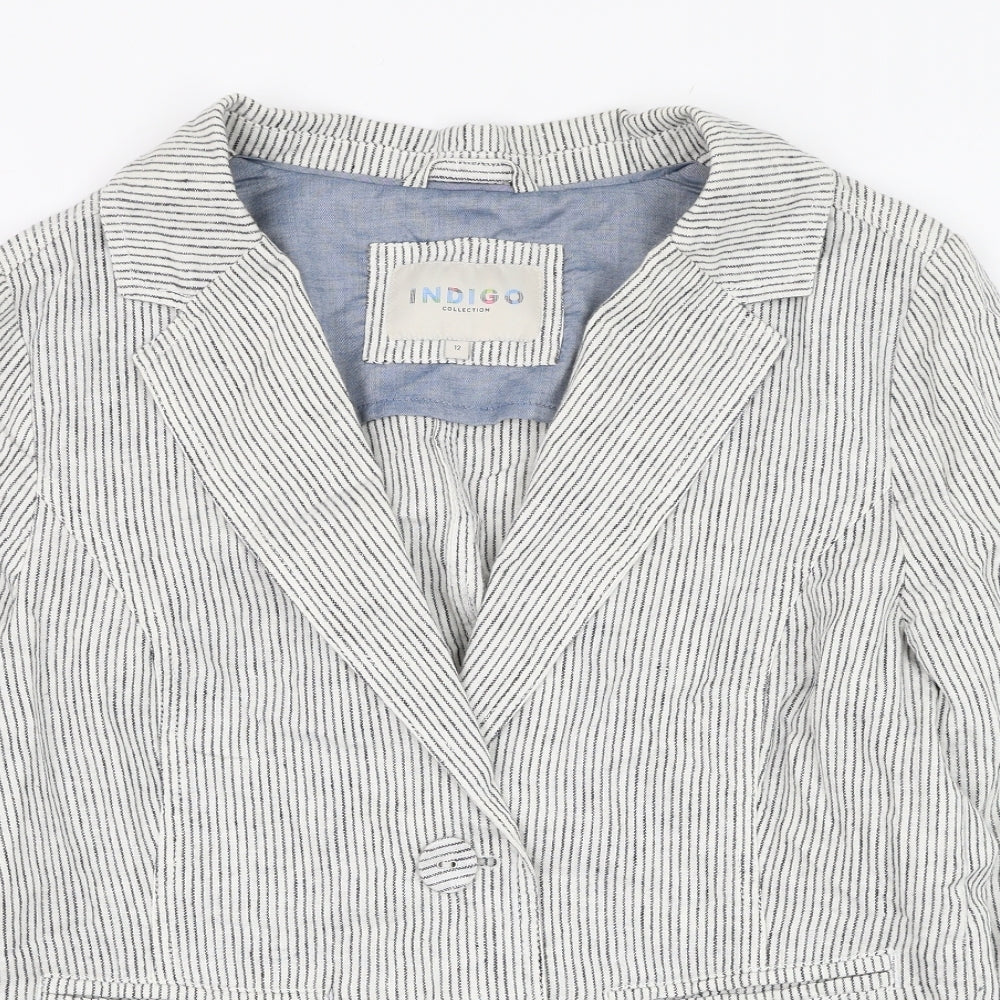 Womens UK Size 12 Marks and Spencer Ivory Jacket