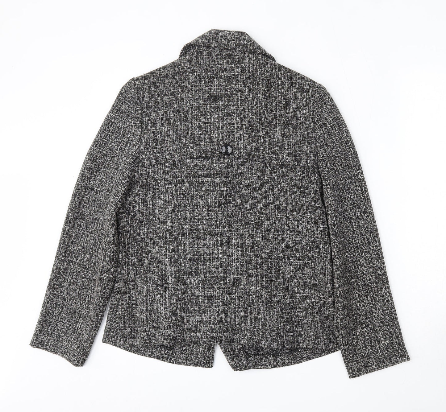 Womens UK Size 10 Isle Regular Grey Blazer