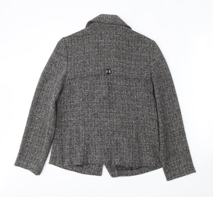 Womens UK Size 10 Isle Regular Grey Blazer