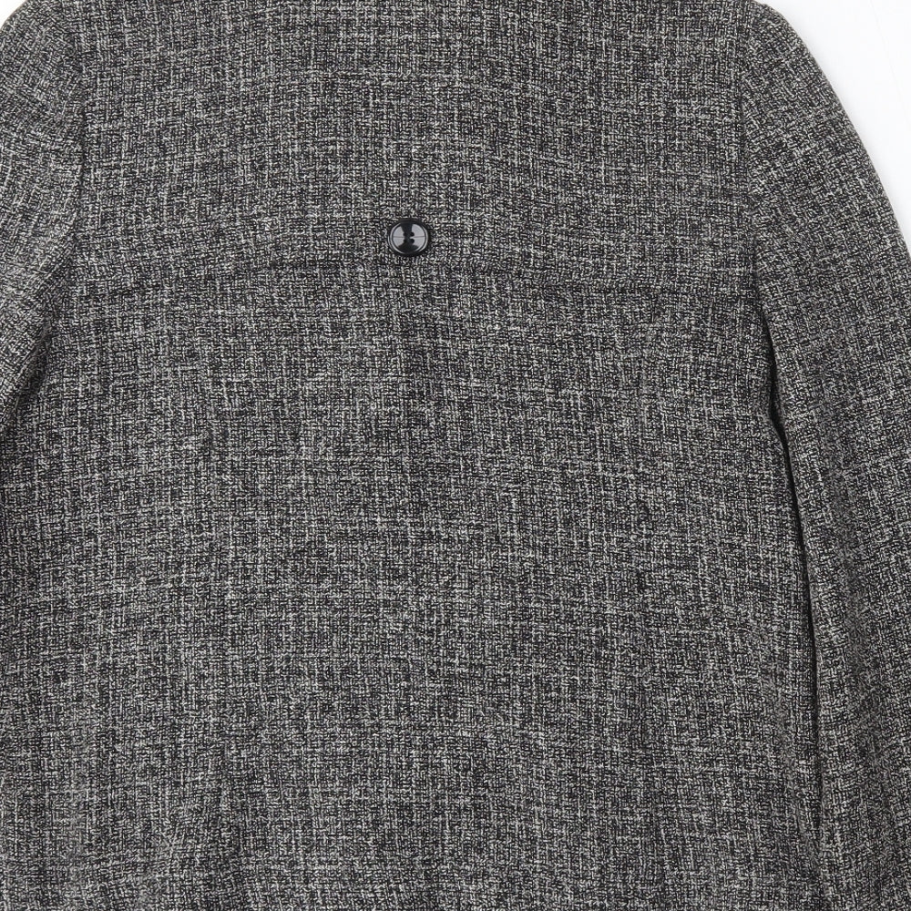 Womens UK Size 10 Isle Regular Grey Blazer