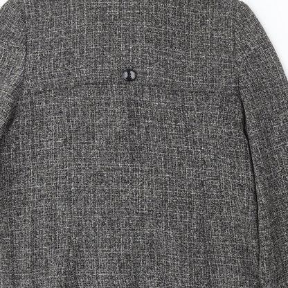 Womens UK Size 10 Isle Regular Grey Blazer
