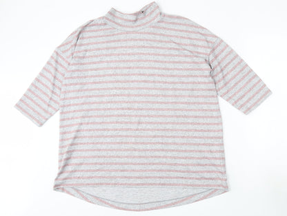 Womens UK Size 16 Bonmarché Grey Pullover Jumper