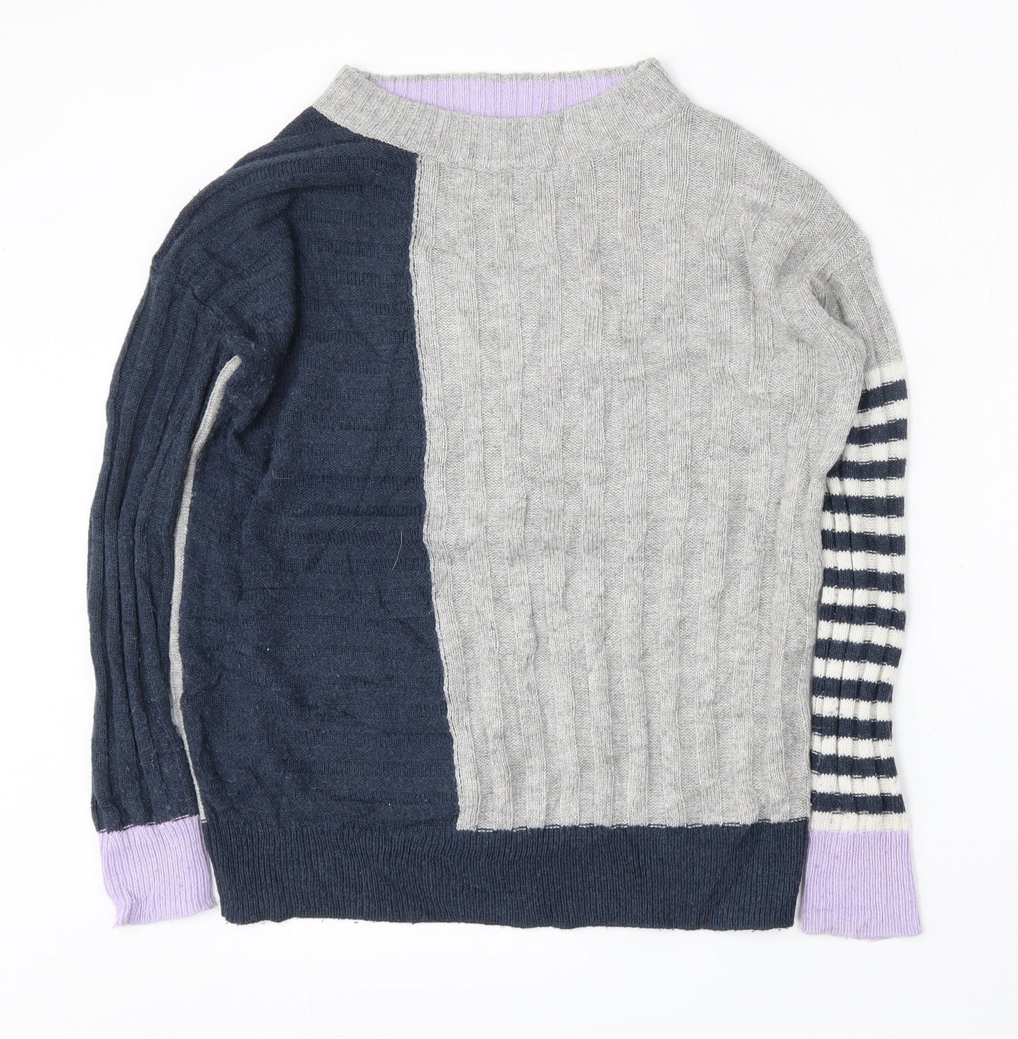 Womens UK Size XS Marks and Spencer Grey Pullover Jumper