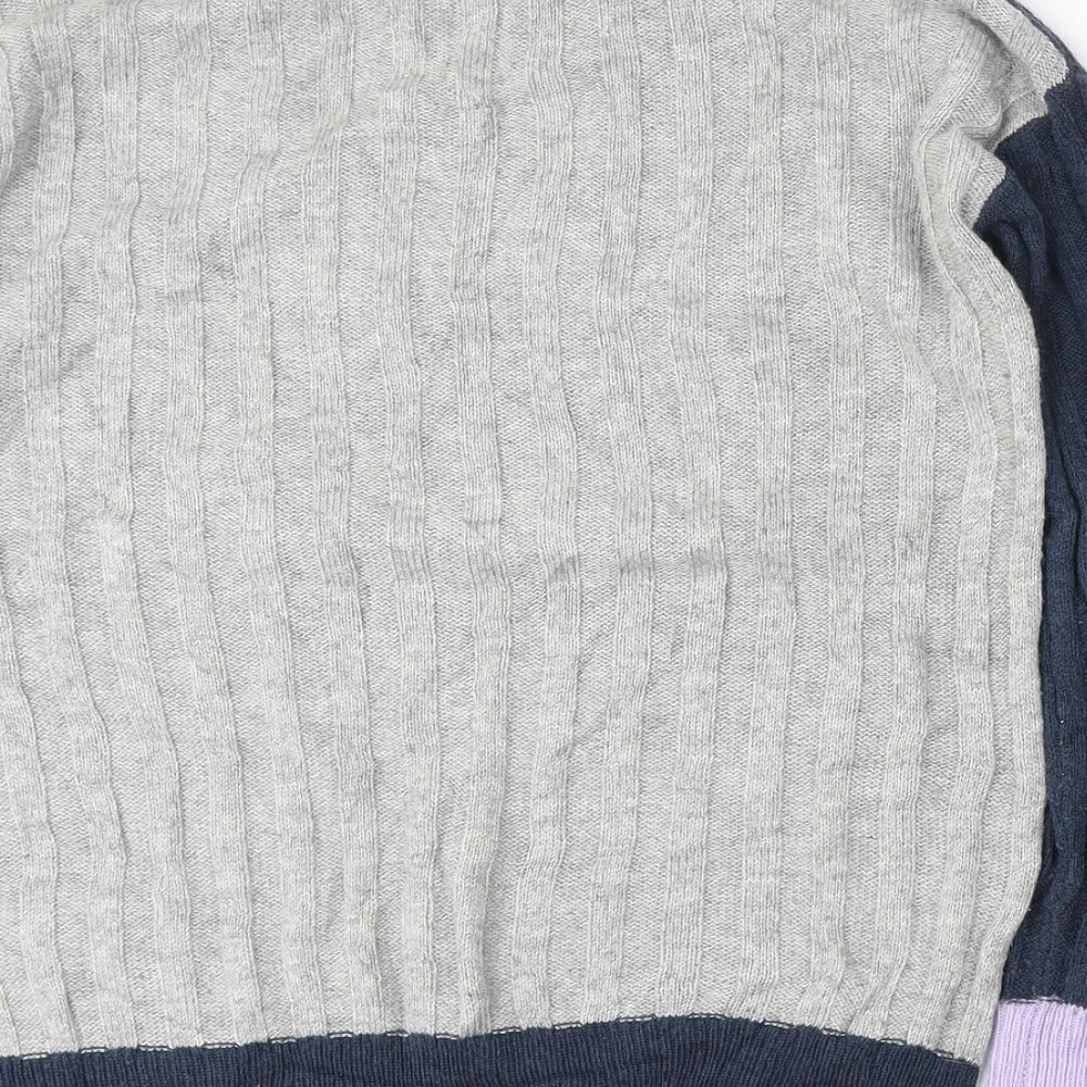 Womens UK Size XS Marks and Spencer Grey Pullover Jumper