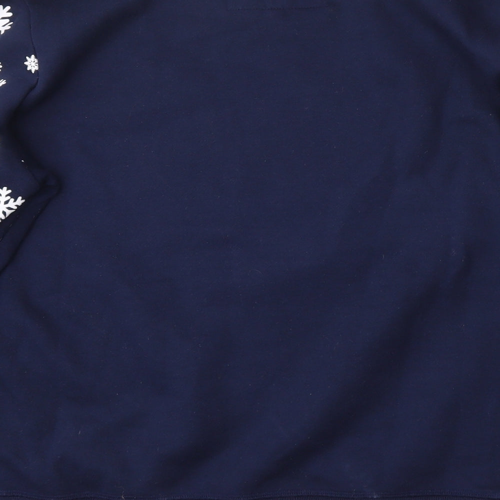 Womens UK Size L Dunnes Stores Blue Pullover Sweatshirt