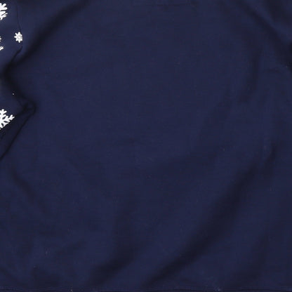 Womens UK Size L Dunnes Stores Blue Pullover Sweatshirt