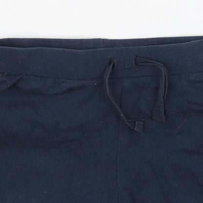 Primark Boys Blue  100% Cotton Jogger Trousers Size 12-18 Months   - Shorts
