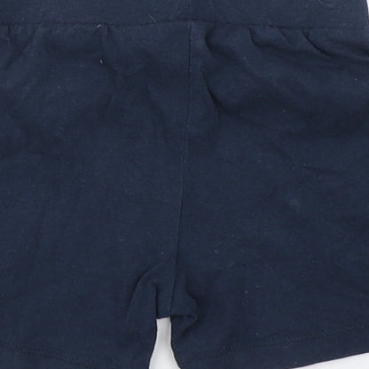 Primark Boys Blue  100% Cotton Jogger Trousers Size 12-18 Months   - Shorts