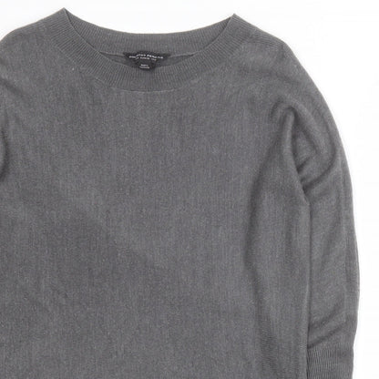 Womens UK Size 8 Dorothy Perkins Grey Pullover Jumper