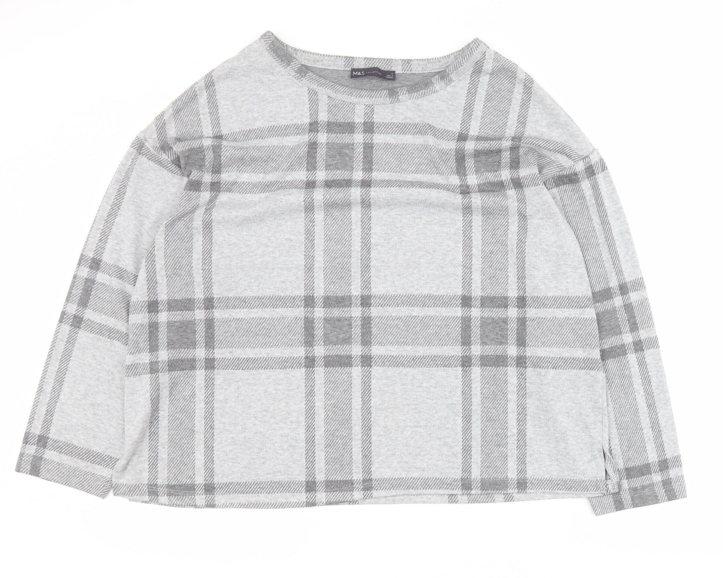 Womens UK Size 18 Marks and Spencer Grey Pullover Sweatshirt
