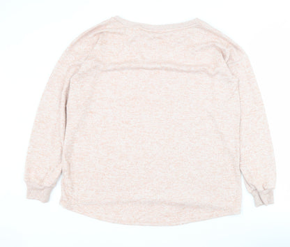 Womens UK Size 14 NEXT Pink Pullover Jumper