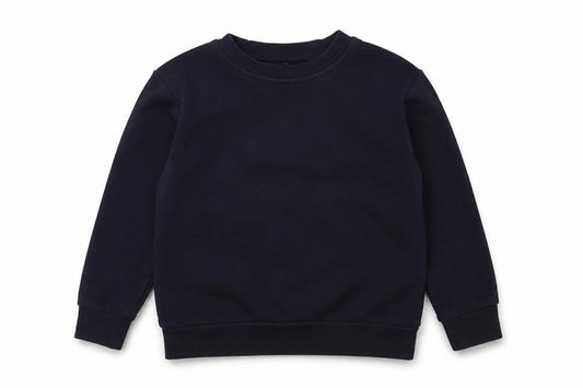George Boys Blue Crew Neck  Cotton Pullover Jumper Size 4-5 Years  Pullover - School Wear