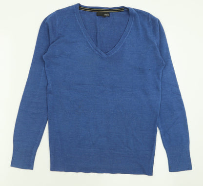 Womens UK Size 8 NEXT Blue Pullover Jumper