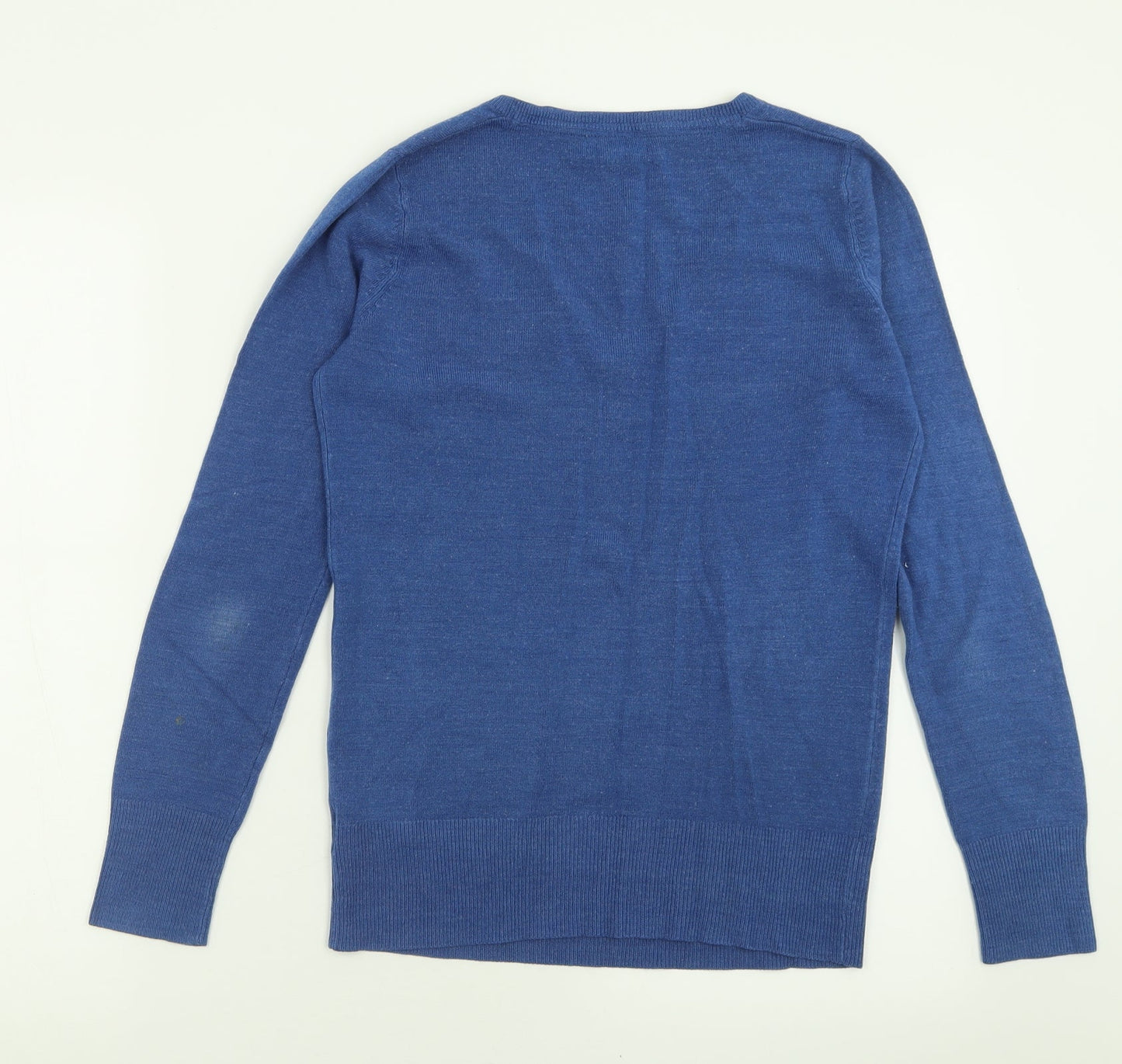 Womens UK Size 8 NEXT Blue Pullover Jumper