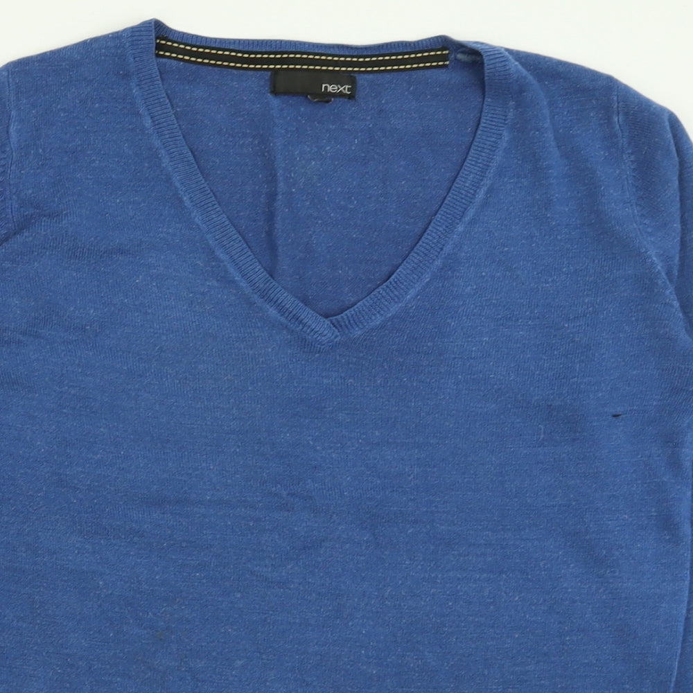 Womens UK Size 8 NEXT Blue Pullover Jumper