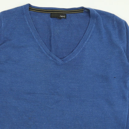 Womens UK Size 8 NEXT Blue Pullover Jumper