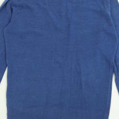 Womens UK Size 8 NEXT Blue Pullover Jumper