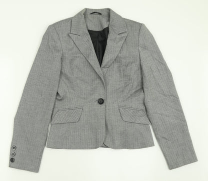 Womens UK Size 10 Dorothy Perkins Grey Jacket