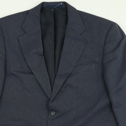 Mens UK Size 42 Sovrano Regular Blue Suit Jacket