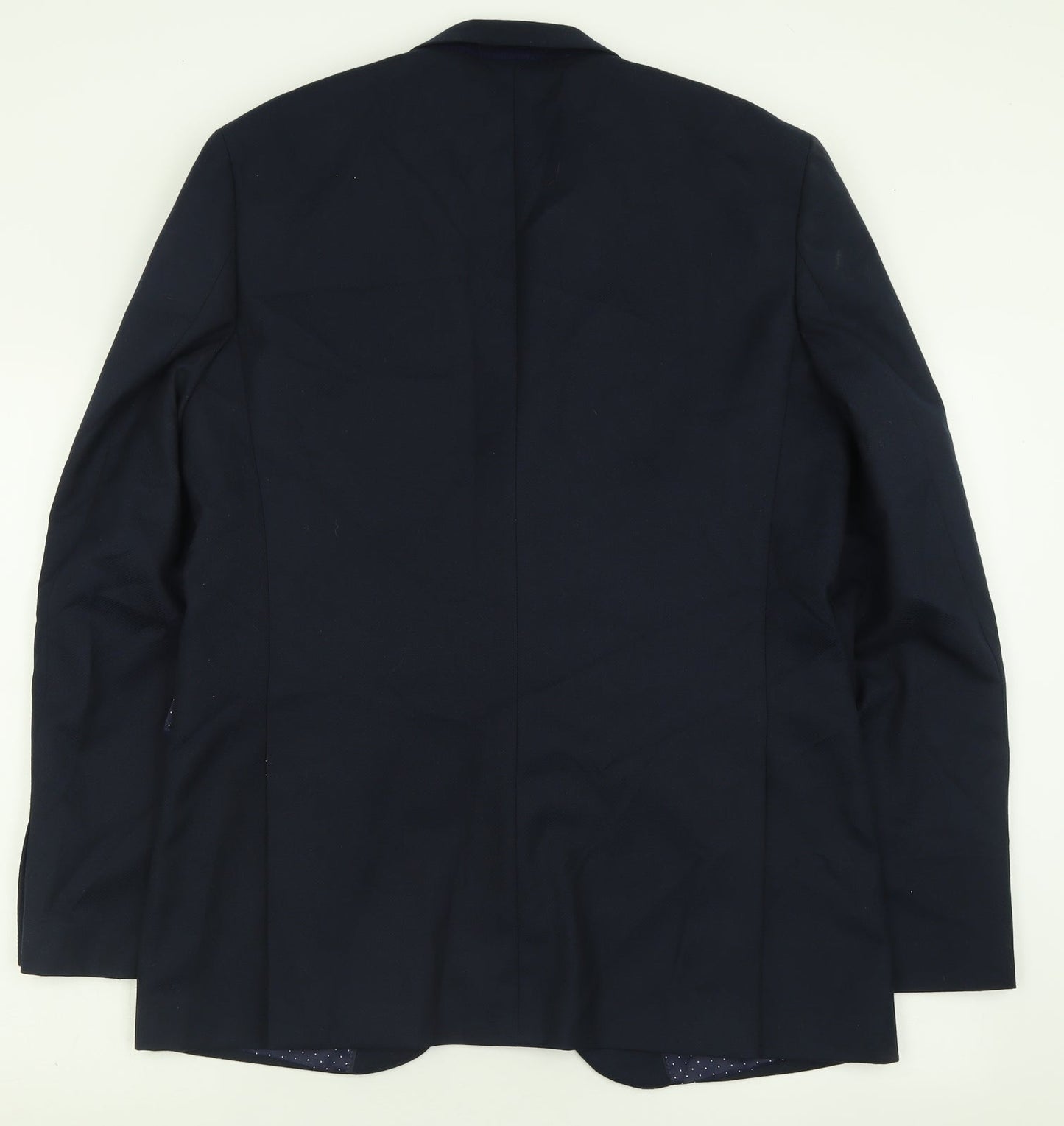 Mens UK Size 42 Cedar Wood State Regular Blue Suit Jacket