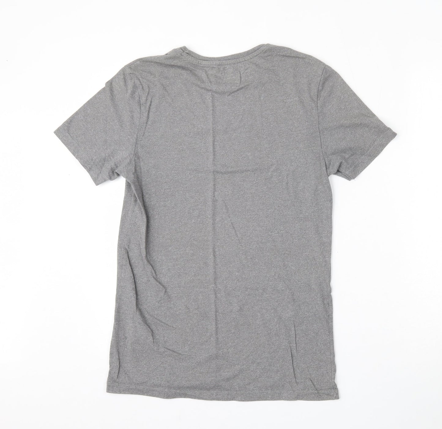 F&F Mens Grey  Cotton  T-Shirt Size XS Round Neck  - Hello weekend