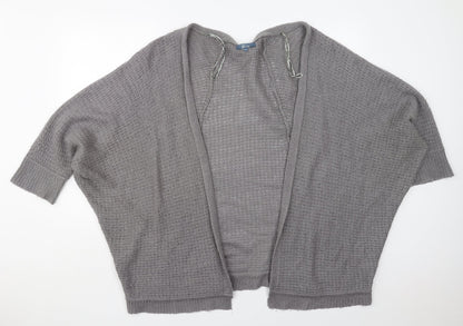 Womens UK Size 18 Evie Grey Cardigan Jumper