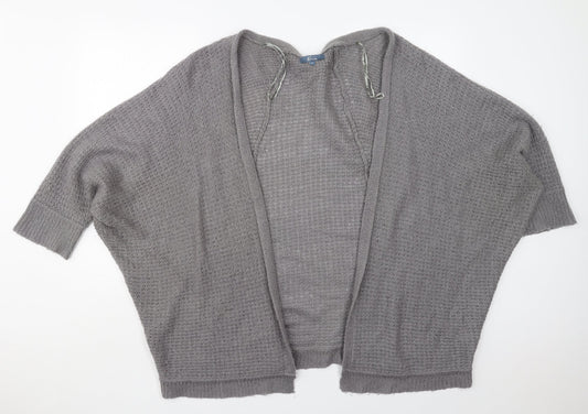 Womens UK Size 18 Evie Grey Cardigan Jumper