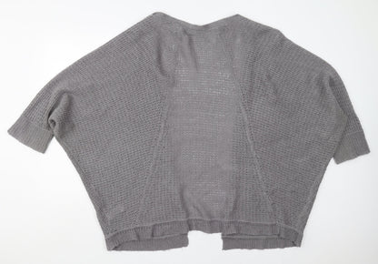 Womens UK Size 18 Evie Grey Cardigan Jumper