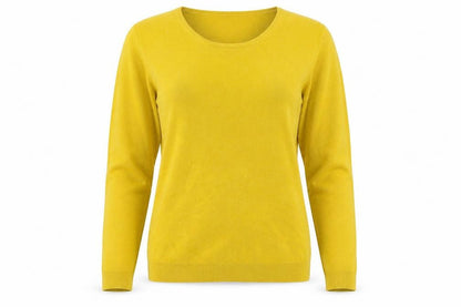 Womens UK Size 14 BHS Yellow Pullover Jumper