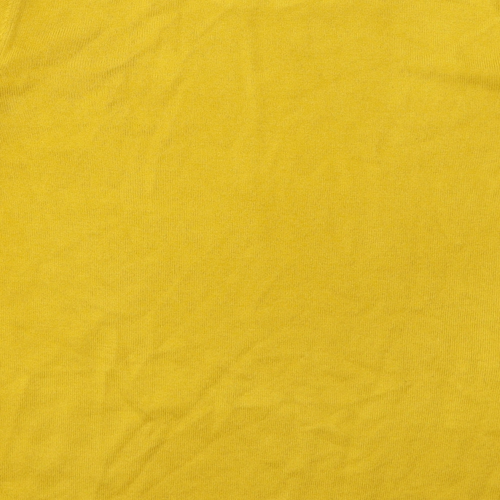 Womens UK Size 14 BHS Yellow Pullover Jumper