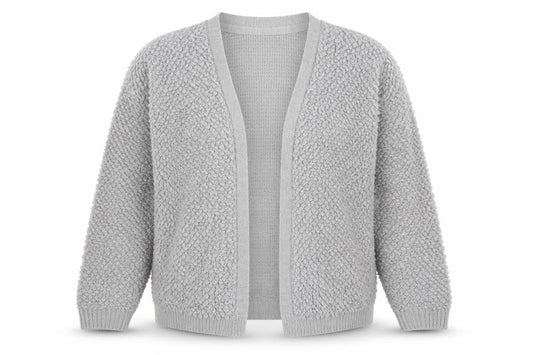 Womens UK Size 12 Very Grey Cardigan Jumper