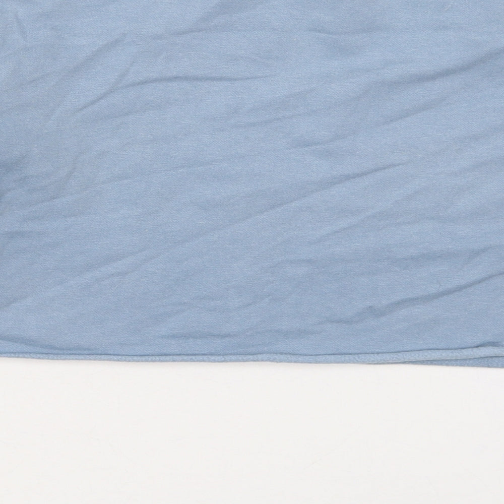 H&M Womens Blue  Cotton Pullover Sweatshirt Size S  Pullover