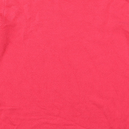 Womens UK Size 10 Marks and Spencer Pink Pullover Jumper