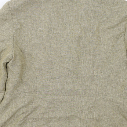 Wallis Womens Beige  Polyester Jacket Suit Jacket Size 14
