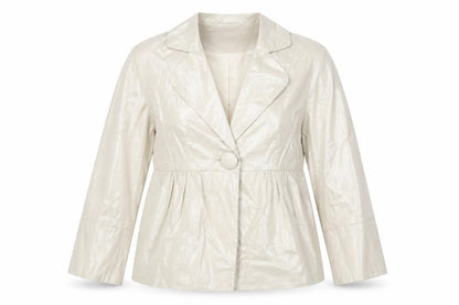 Womens UK Size 10 Papaya Beige Jacket