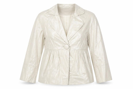 Womens UK Size 10 Papaya Beige Jacket