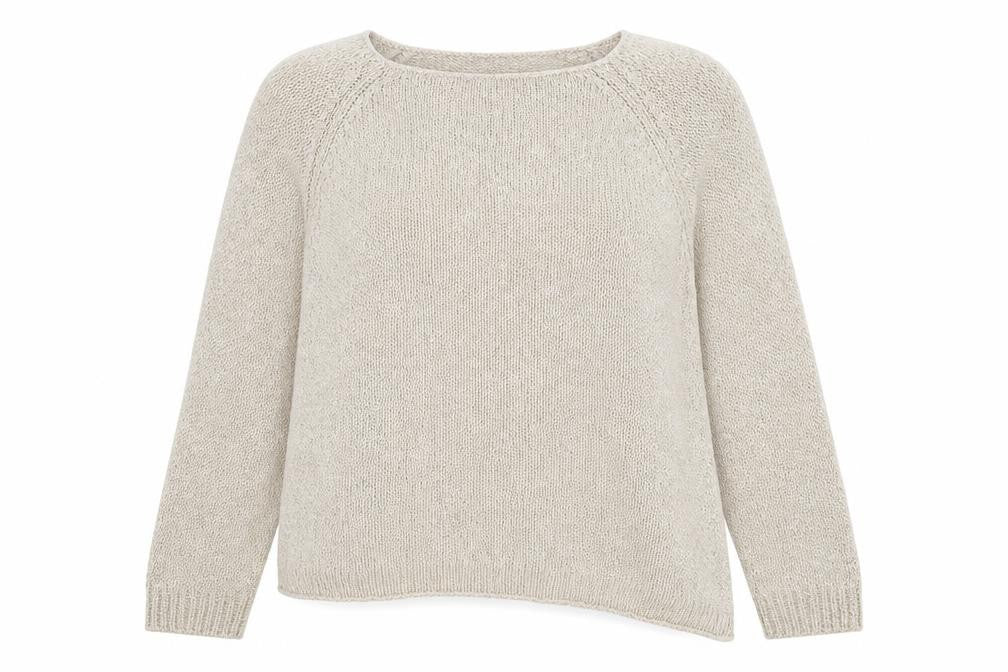 Womens UK Size 12 New Look Beige Pullover Jumper