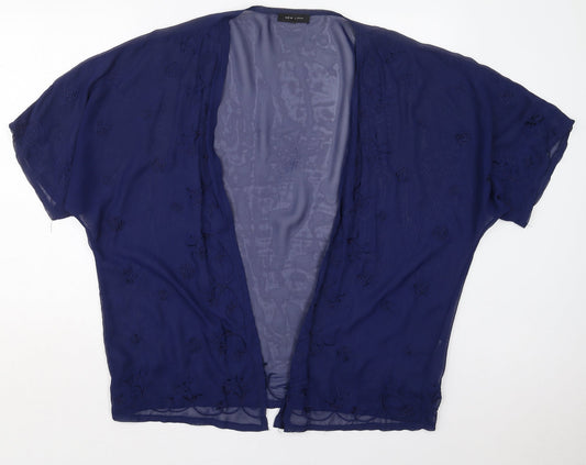 Womens UK Size M New Look Blue Jacket