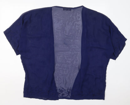 Womens UK Size M New Look Blue Jacket