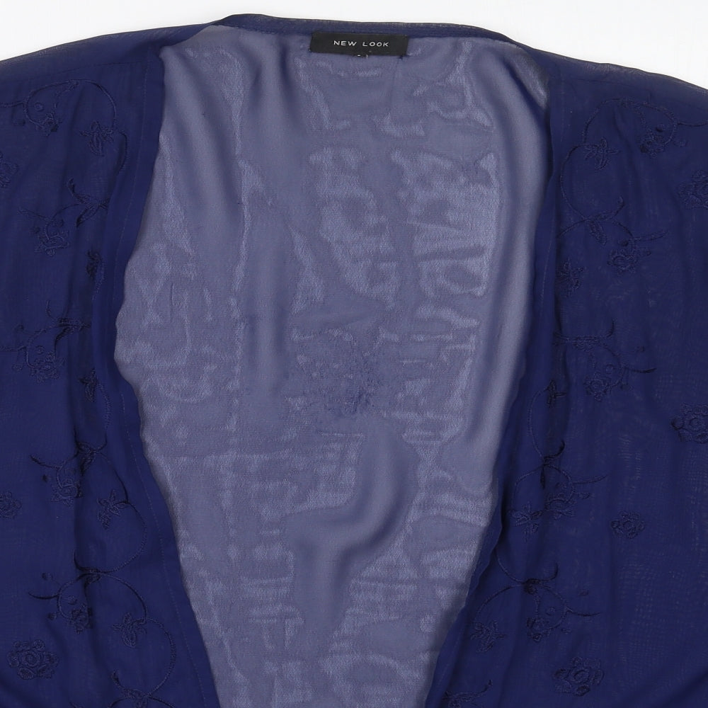Womens UK Size M New Look Blue Jacket