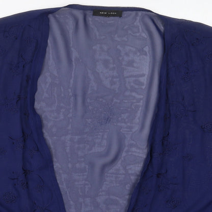 Womens UK Size M New Look Blue Jacket